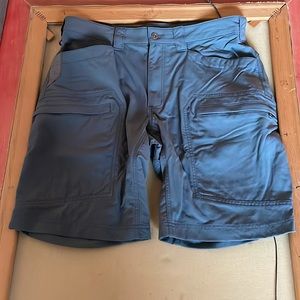 Alaskan Hardgear (by Duluth Trading Co.) Slate Blue Work Shorts - Size 34 W